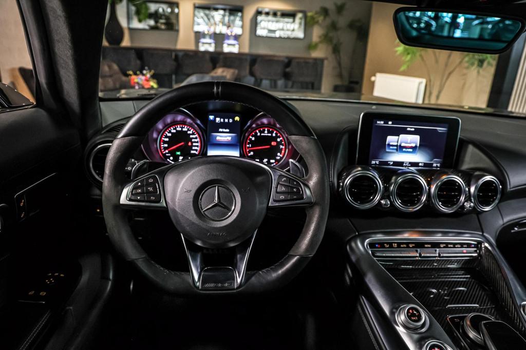Mercedes AMG GT 4.0 S|Carbon|Memory|Pano|Burmester|Camera, Auto's, Automaat, Achterwielaandrijving, Gebruikt, 510 pk