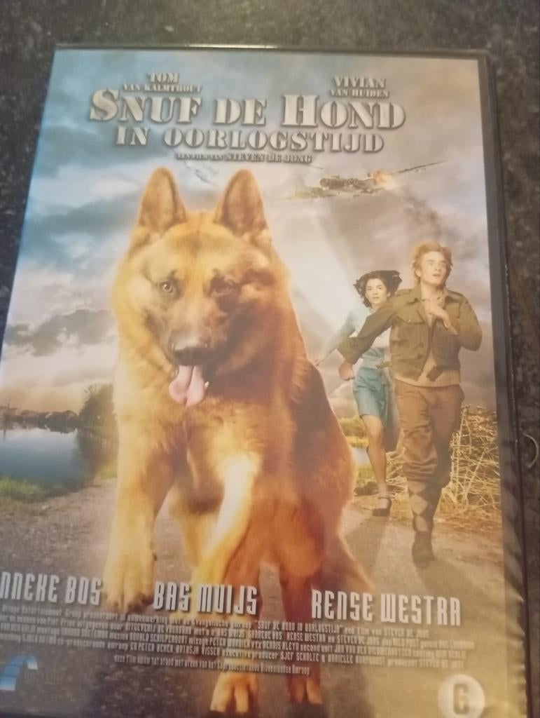 Snuf de Hond in Oorlogstijd DVD - Avontuurlijk Drama, Vanaf 6 jaar, Ophalen of Verzenden, Zo goed als nieuw, Drama