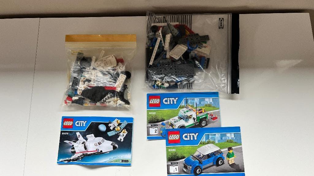 Lego City sets compleet., Ophalen of Verzenden, Gebruikt, Complete set, Lego
