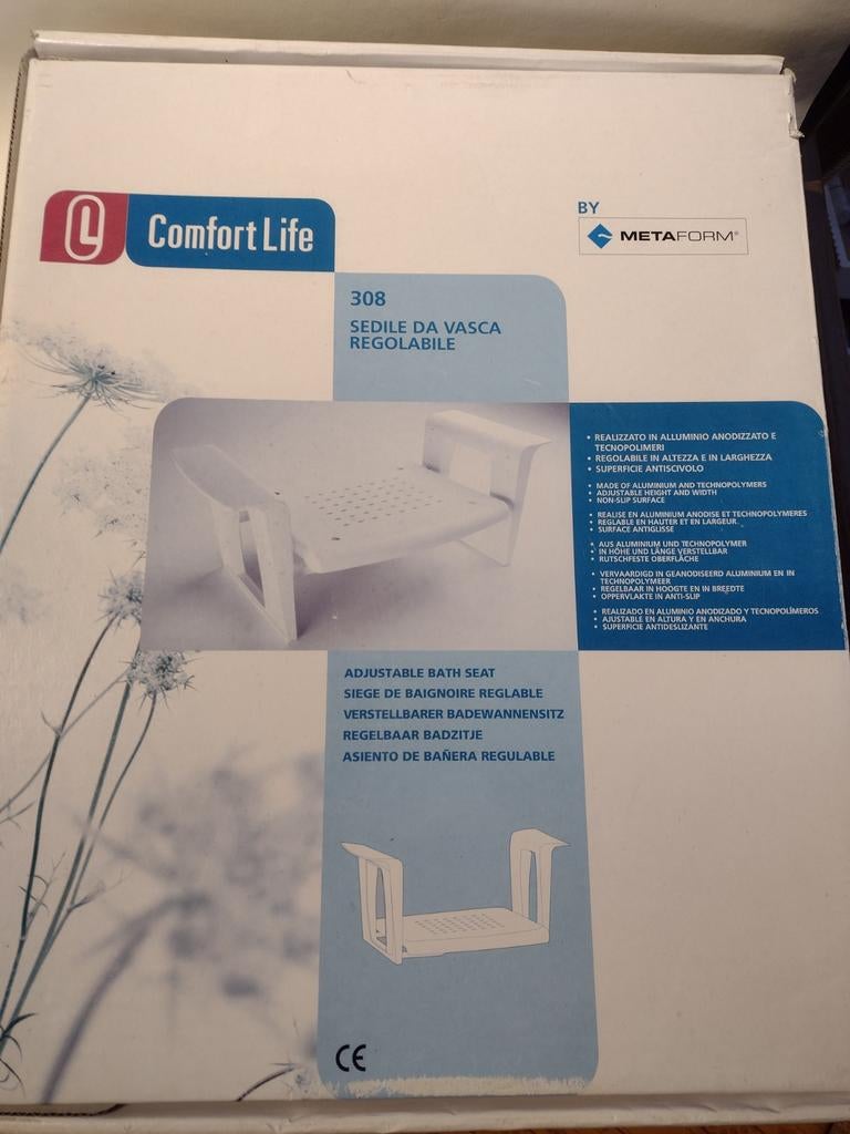 Nieuwe Comfort Life badzitje type 308, Diversen, Verpleegmiddelen, Ophalen, Zo goed als nieuw