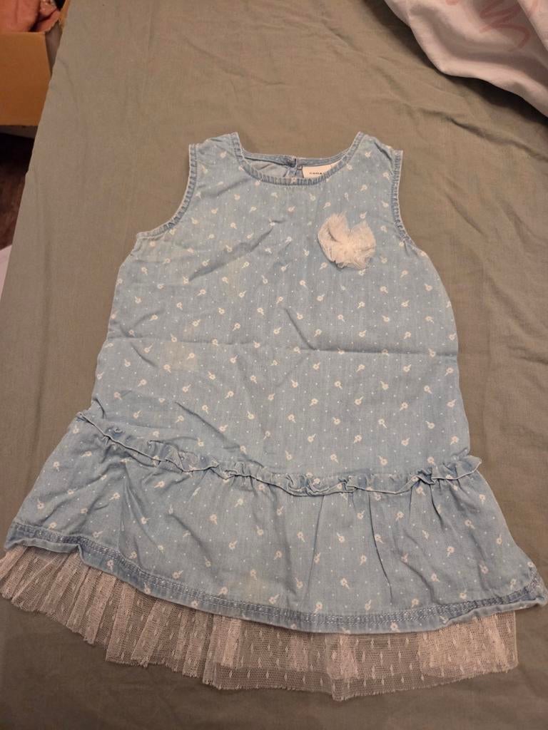 Spijkerjurkje name it, Ophalen