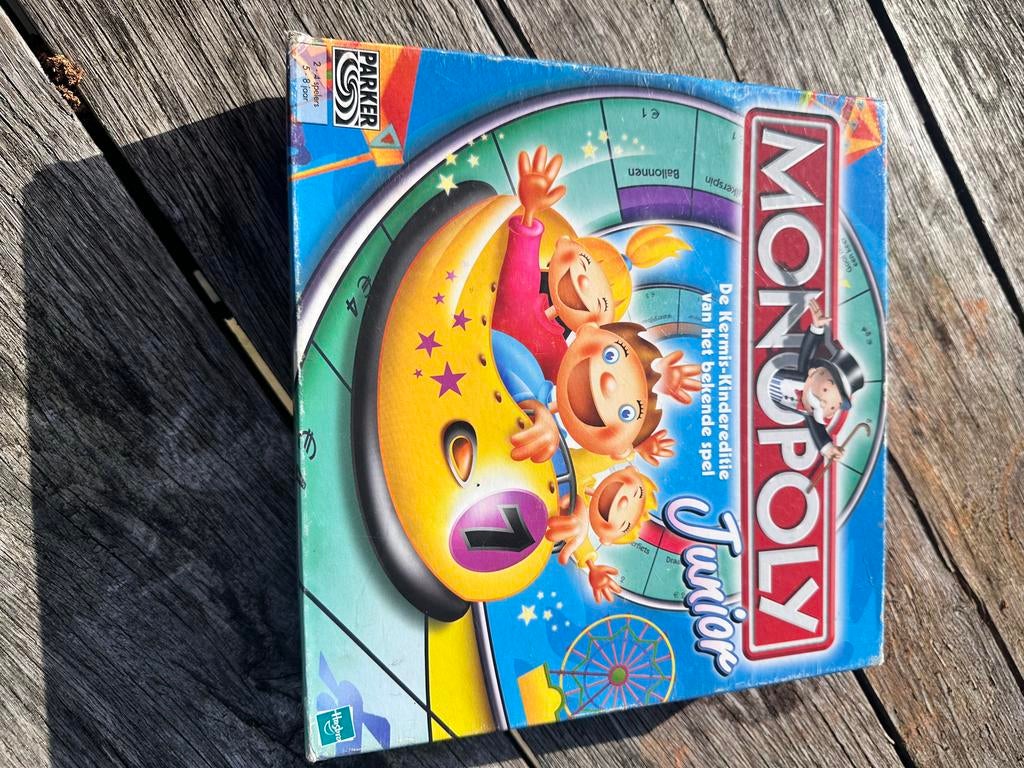 Monopoly Junior, Drie of vier spelers, Ophalen, Gebruikt