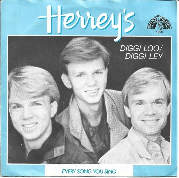 Herrey's - Diggi di diggi ley uit 1984, Gebruikt, Verzenden, 7 inch, Single
