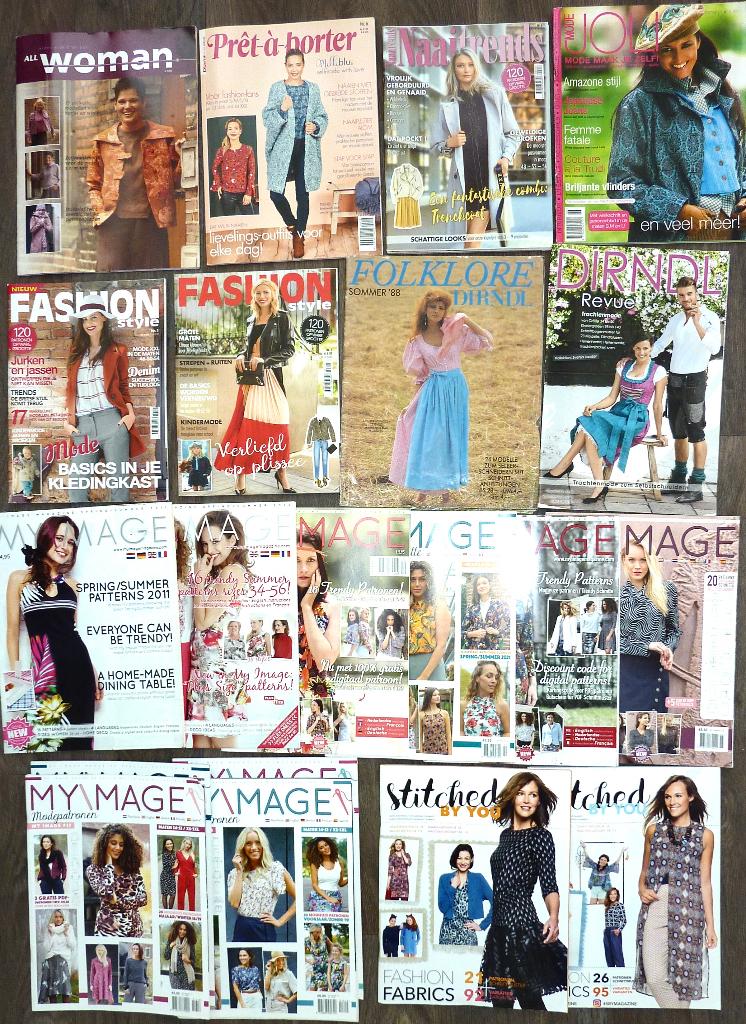 Pret-a-porter/Naaitrends/Fashion Style/Dirndl/My Image e.a., Overige typen, Vrouw, Zo goed als nieuw, Ophalen