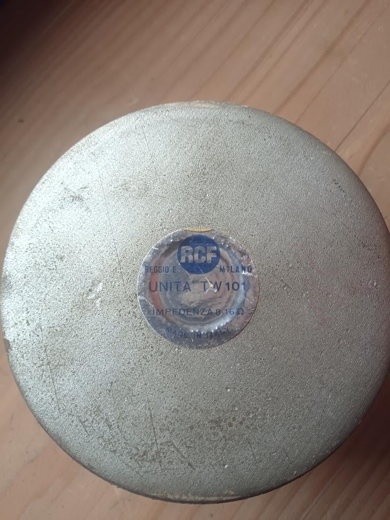 16 ohm tweeter RCF, Overige merken, Gebruikt, Overige typen, Ophalen of Verzenden