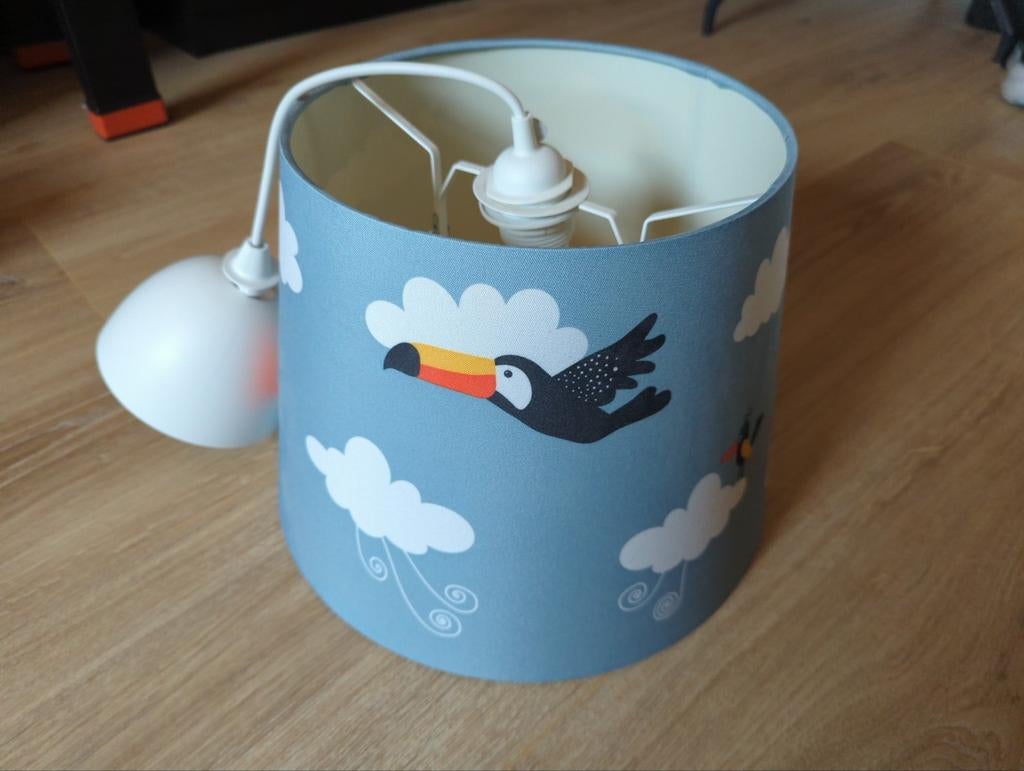 Hanglamp vogels, Ophalen, Zo goed als nieuw, Lamp