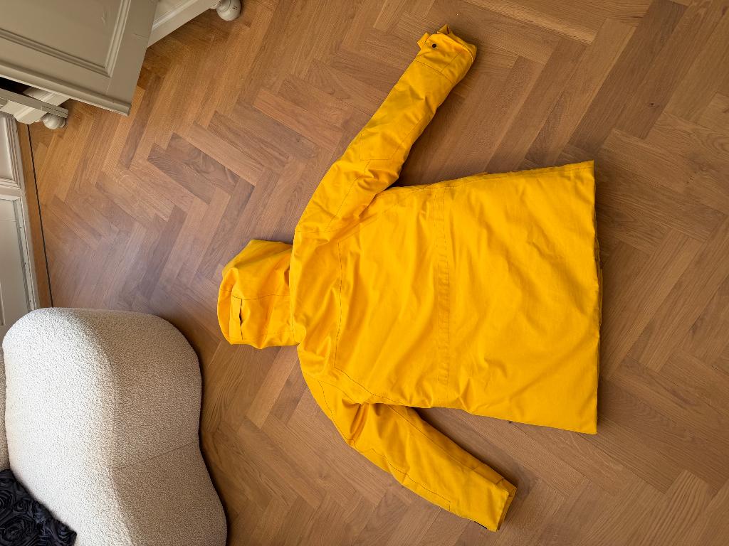 Woolrich Winterjas, Maat 52/54 (L), Geel, Ophalen of Verzenden, Gedragen