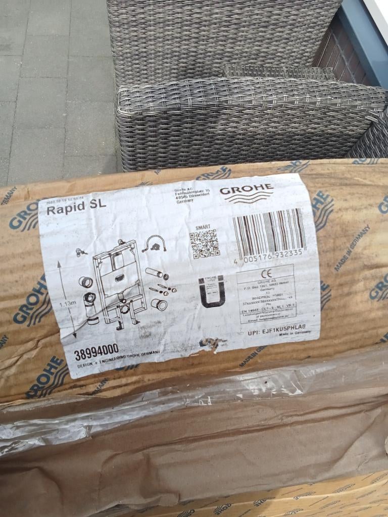 Grohe Rapid SL inbouwreservoir voor toilet, Doe-het-zelf en Verbouw, Sanitair, Ophalen of Verzenden, Nieuw, Toilet