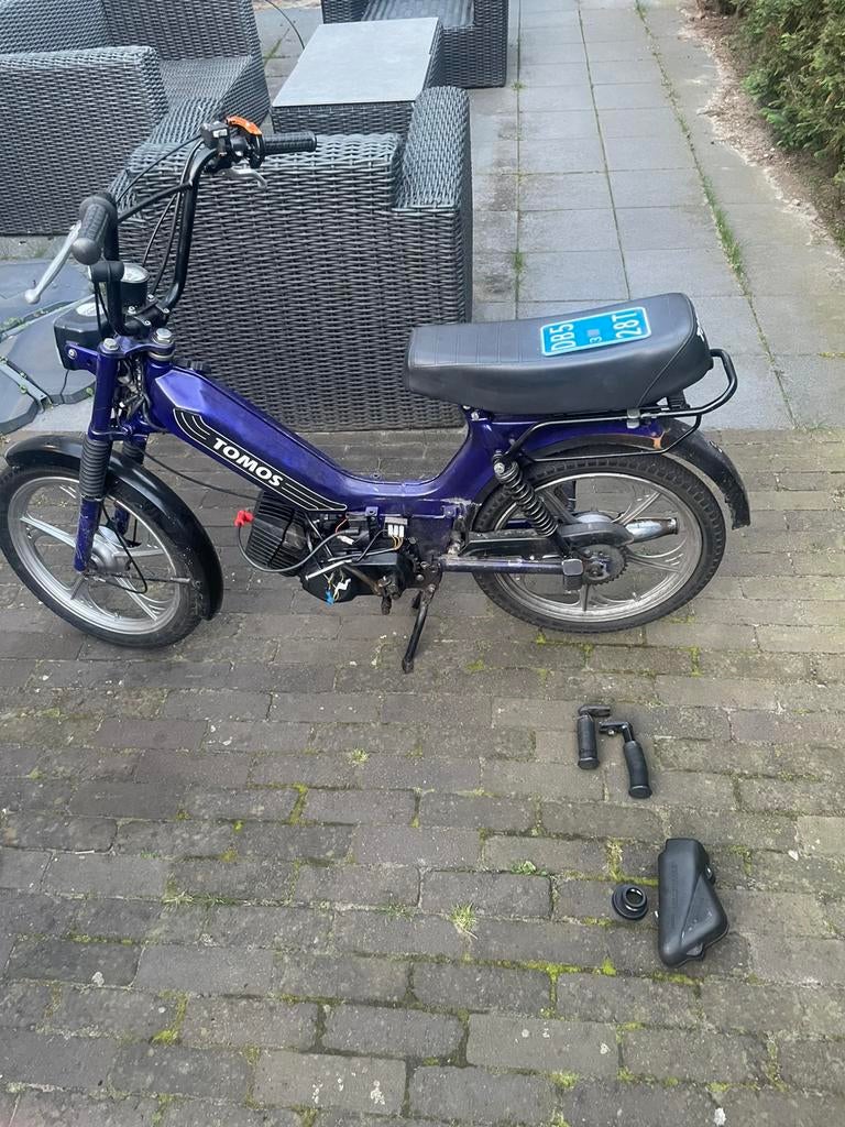 Tomos - Project, Fietsen en Brommers, Brommers | Tomos, Ophalen, Zo goed als nieuw