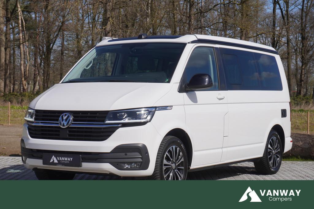 Volkswagen California Ocean T6.1 204pk 4-motion 4x4 Apple ca, Caravans en Kamperen, Automaat, Buscamper of Camperbus, Volkswagen