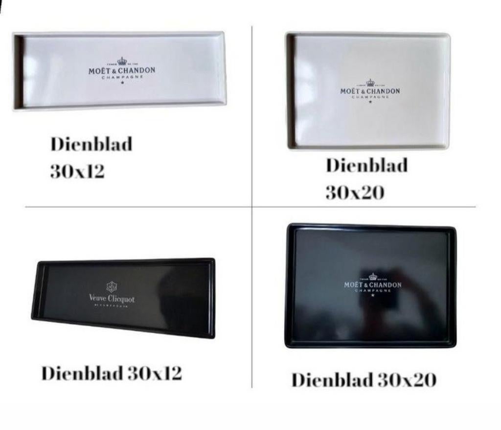 Nieuwe Dienbladen van MOËT & CHANDON ‼️, Ophalen of Verzenden, Nieuw, Overige vormen