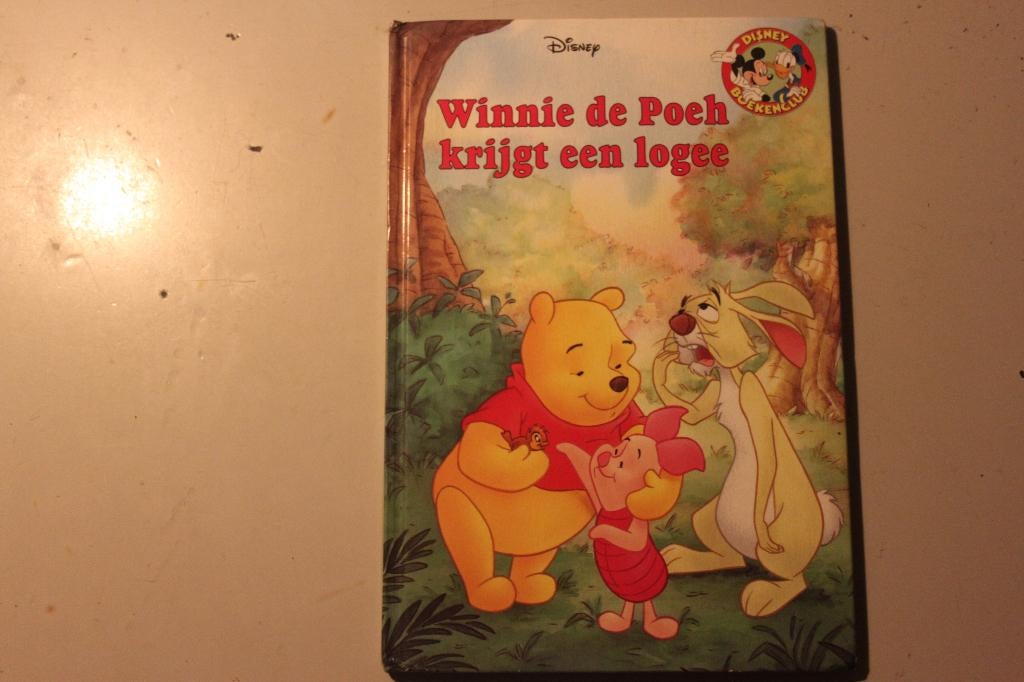 804y - boek - disney - winnie de poeh krijgt een logee, Boeken, Ophalen of Verzenden, Gelezen, Fictie algemeen
