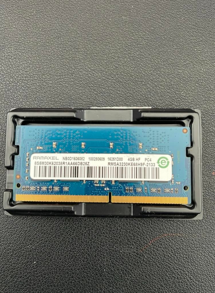 4GB sodimm Ramaxel, Gebruikt, DDR4, Ophalen of Verzenden, Laptop