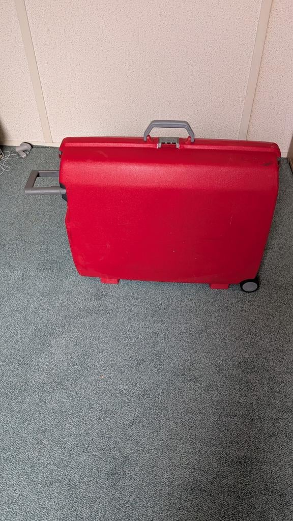 Samsonite koffer met slot en wieltjes, Sieraden, Tassen en Uiterlijk, Beautycases, Ophalen of Verzenden, Gebruikt, Zwart, Met slot