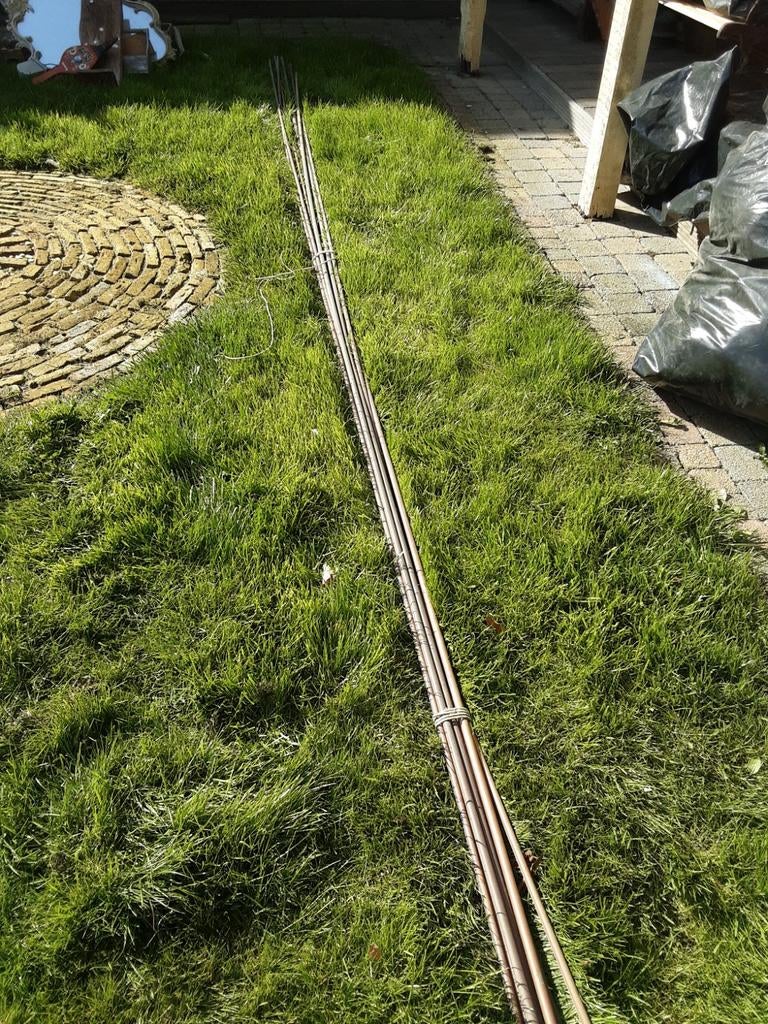 Koperen leidingen, Ophalen, Overige materialen, Minder dan 20 mm, 6 meter of meer