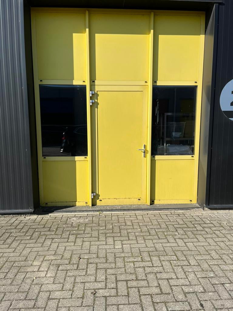 Industriedeur pui, Ophalen, Gebruikt, Overige typen, Metaal