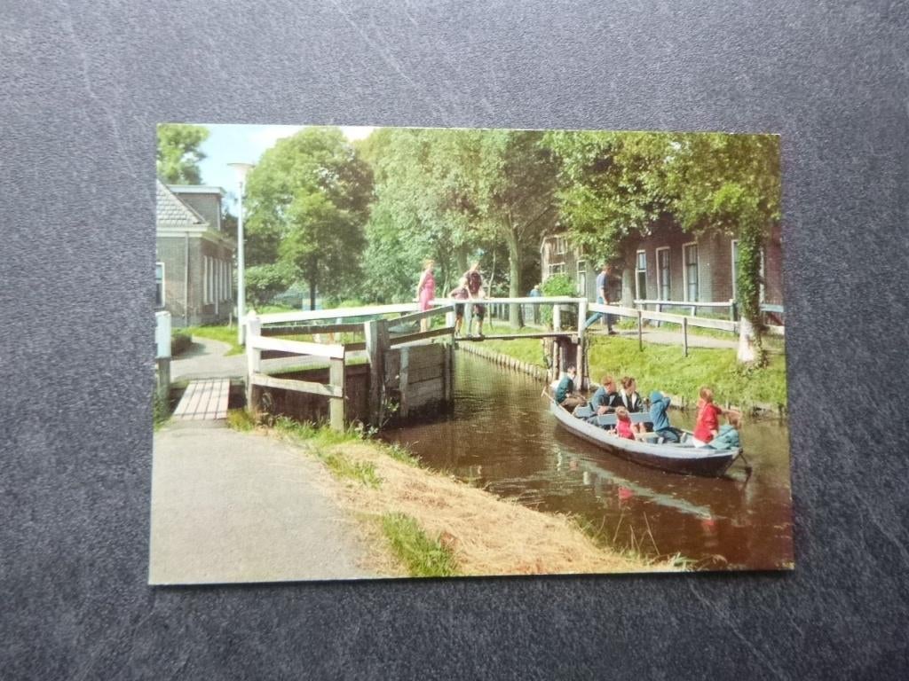 Giethoorn, mooi Giethoorn/bootje, Verzenden, 1980 tot heden, Ongelopen, Overijssel