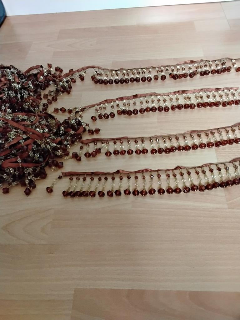 Decoratie kralen, Sieraden, Tassen en Uiterlijk, Antieke sieraden, Ophalen, Overige materialen, Ketting