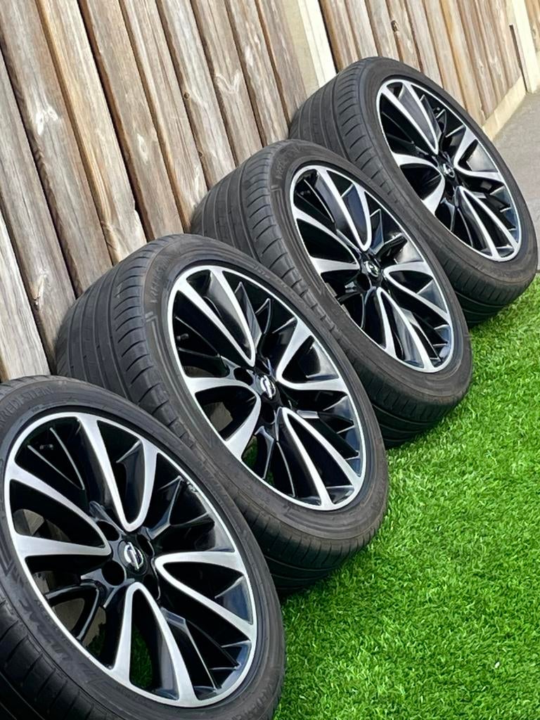 17 inch 4x100 ORIGINEEL OPEL Velgen+Zomerbanden oa:Fiat+Chev, Ophalen, Gebruikt