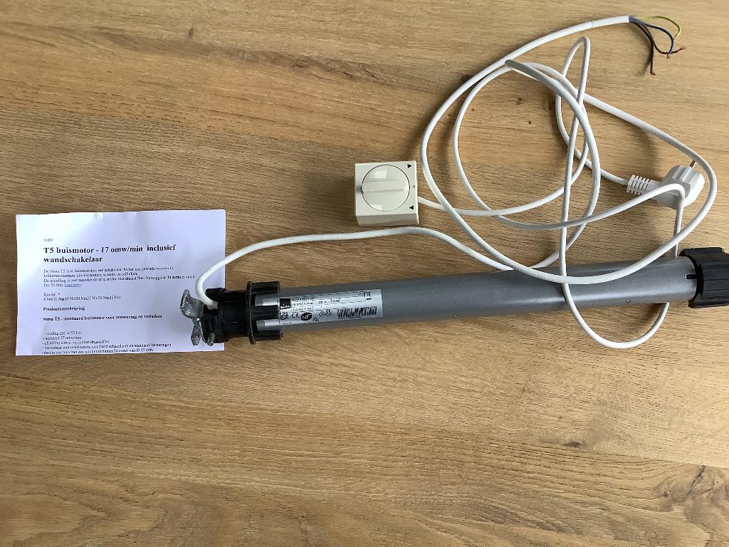 Motor zonnescherm, Ophalen, Zo goed als nieuw, Uitvalscherm, Elektrisch