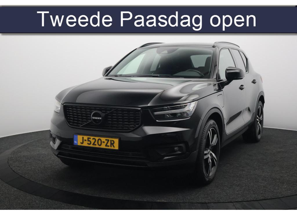 Volvo XC40 1.5 T5 Recharge R-Design Black Edition | Trekhaak, Leder en Stof, Bedrijf, Hybride Elektrisch/Benzine, 3 cilinders
