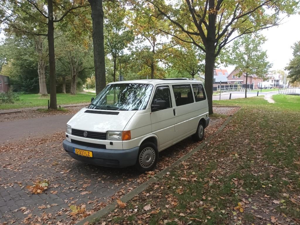 VW T4 Camper BENZINE wit (5p) €12.500,-, Caravans en Kamperen, Campers, Hefdak, Volkswagen, Tot en met 2, 7 tot 12 maanden geleden