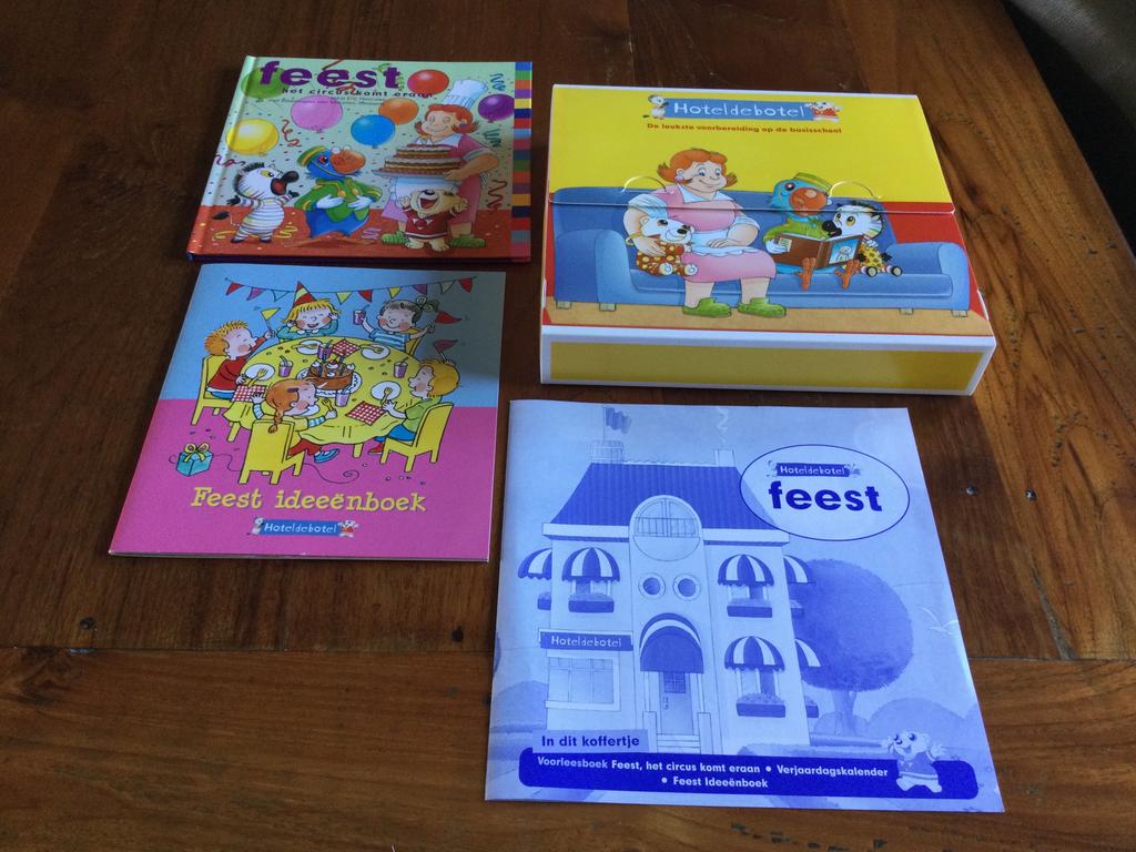 HOTELDEBOTEL BOX: THEMA FEEST, Ophalen of Verzenden, Zo goed als nieuw