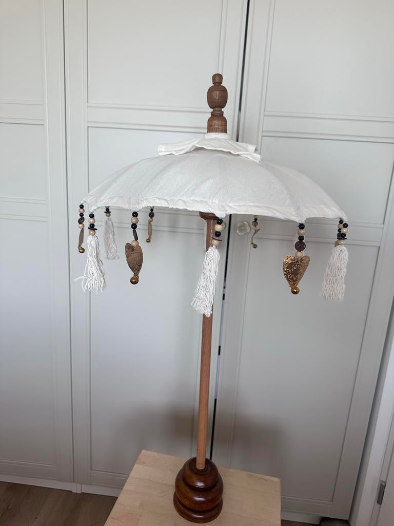 Ibiza Tafel Parasol - Decoratieve Mini Parasol, Ophalen of Verzenden, Zo goed als nieuw