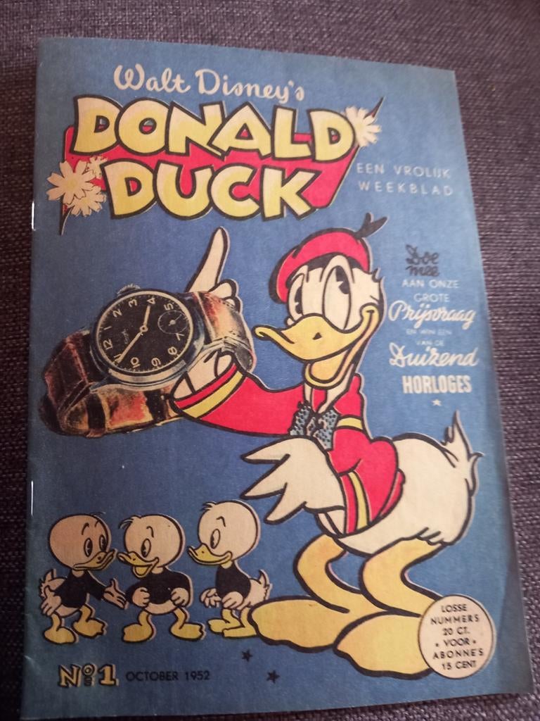 Donald Duck. Eerste uitgave. Herdruk 2000., Eén stripboek, Ophalen of Verzenden