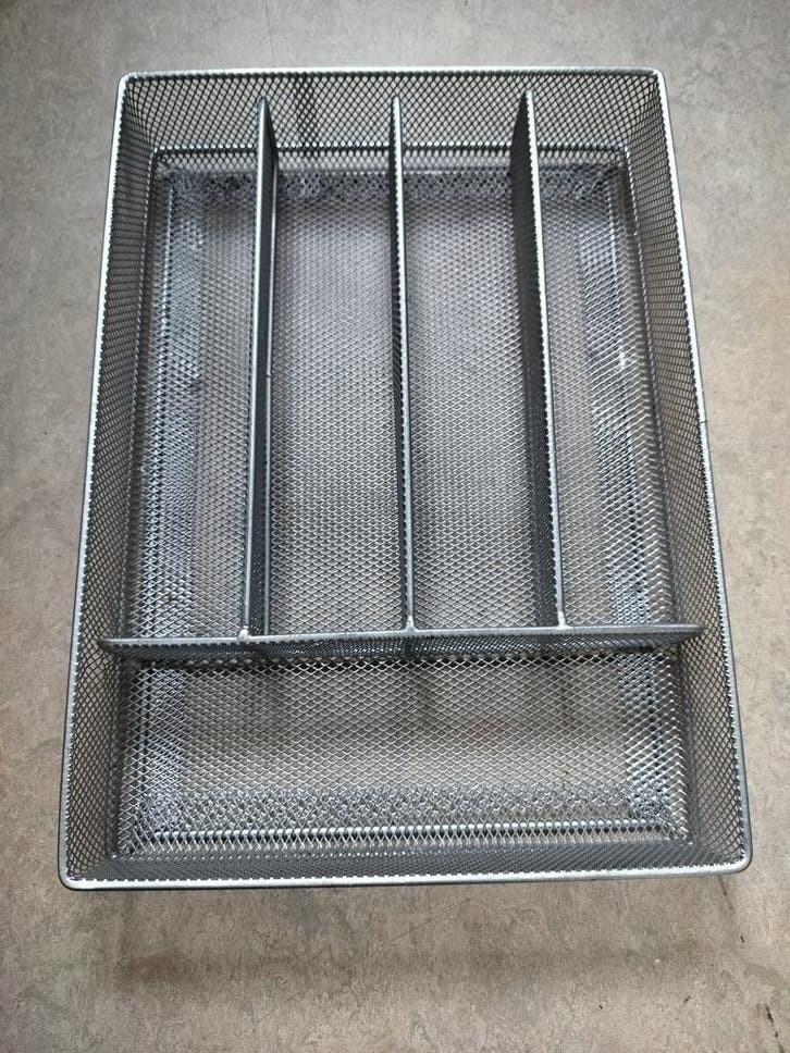 Nieuw/Metalen bestekbak/hobby/handwerk/pennen organizer, Ophalen of Verzenden, Nieuw