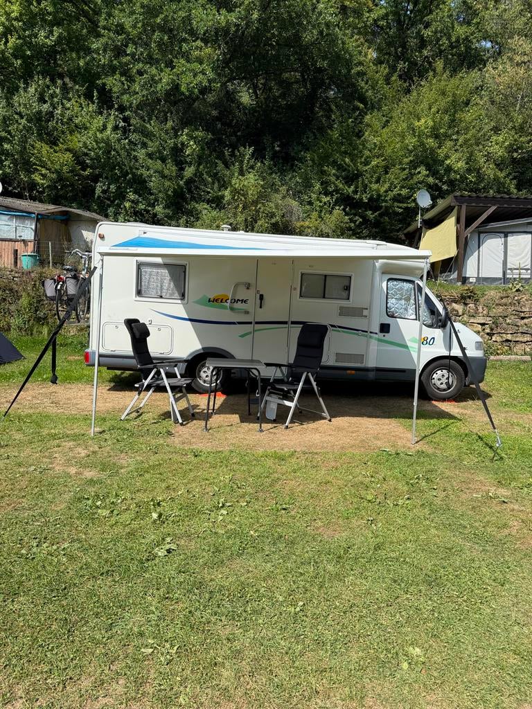 Fijne, betrouwbare Fiat Ducato camper, Treinzit, Particulier, Half-integraal, Fiat
