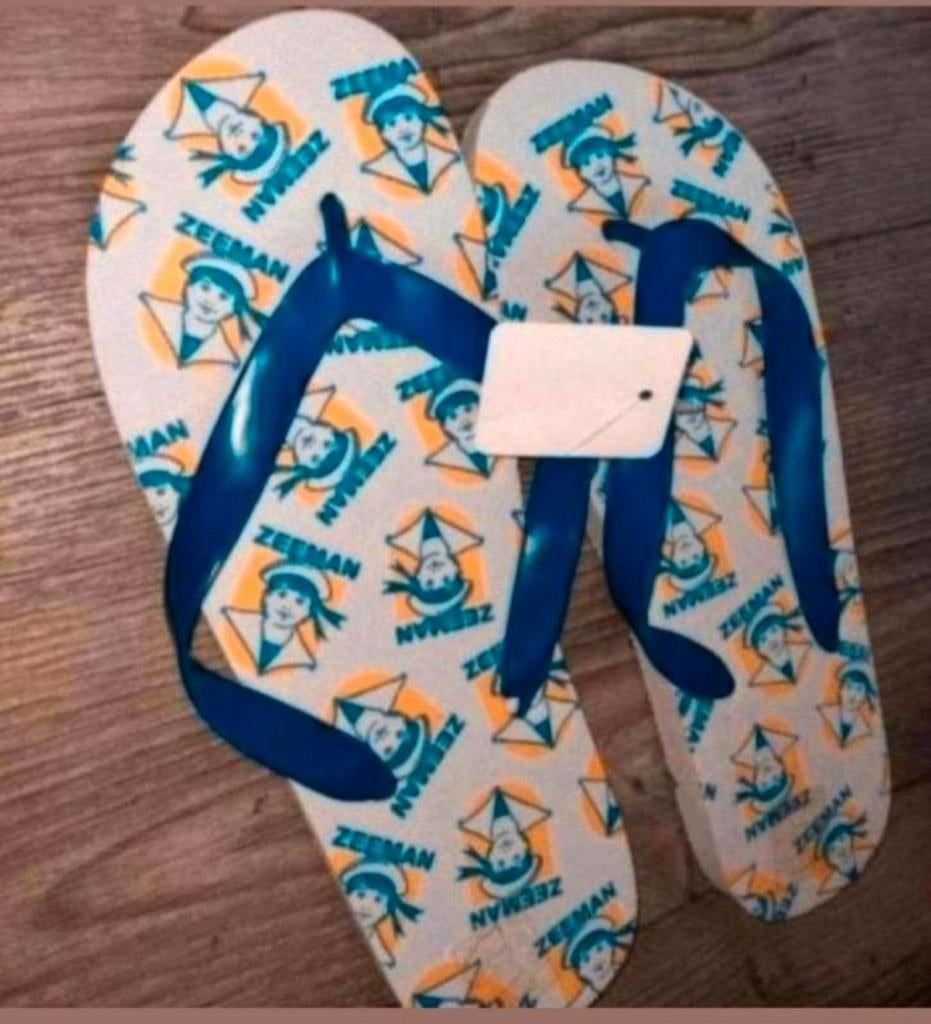 ❇️teenslippers van de zeeman fancollectie maat 41/42.  Nieuw, Verzenden