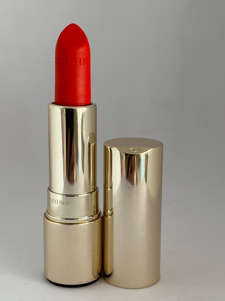 Clarins Joli Rouge Velvet Matte Lipstick #761V Spicy Chili#, Ophalen of Verzenden, Nieuw, Lippen, Make-up