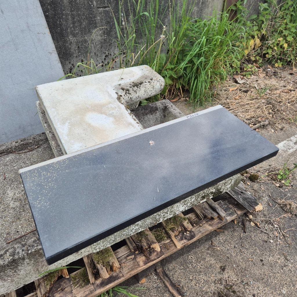 MARMEREN SCHAP VENSTERBANK PLAAT 30 MM DIK AFM 70X27 CM, Ophalen, Gebruikt