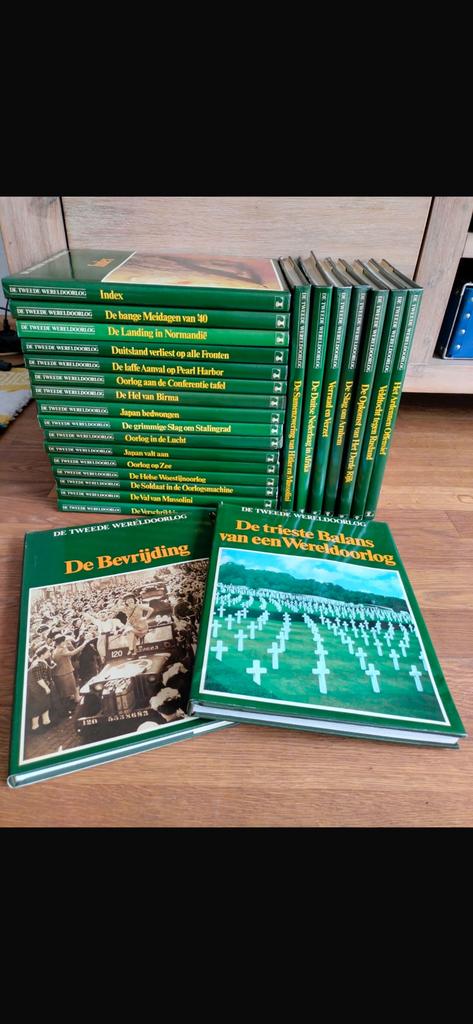 Boekenserie: De Tweede Wereldoorlog (Lecturama) – 25 delen, Ophalen, Gelezen