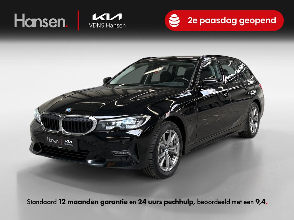 BMW 3 Serie 330e Sport Line, 77 km/l, Gebruikt, 4 cilinders, Zwart