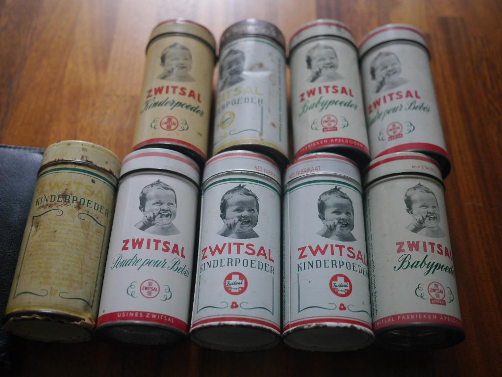 zwitsal babypoeder, kinderpoeder uit de oude doos, Ophalen of Verzenden, Gebruikt, Overige, Overige merken