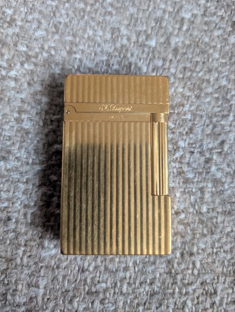 Dupont aansteker ( verguld), Ophalen, Gebruikt, Aansteker
