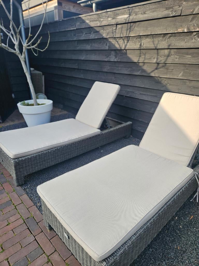 Ligbed kussens Bellagio, Ophalen, Gebruikt