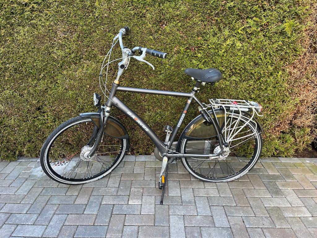 Heren fiets, Fietsen en Brommers, Fietsen | Heren | Herenfietsen, Gebruikt, Versnellingen, 61 tot 65 cm, Ophalen
