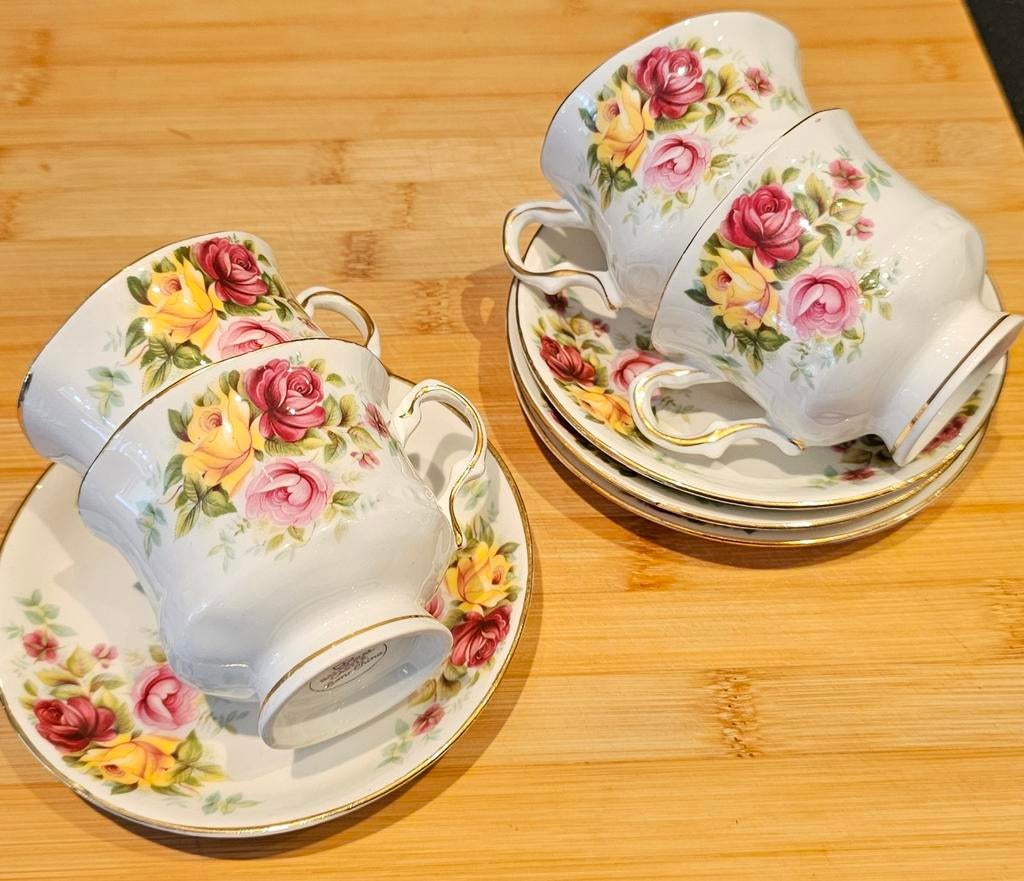 Balmoral Castle Bone China kop en schotel set, Ophalen of Verzenden