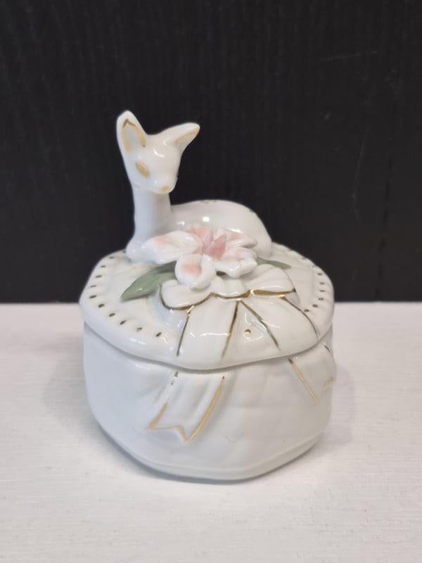 Porseleinen snuisterijen doosje, Ophalen of Verzenden