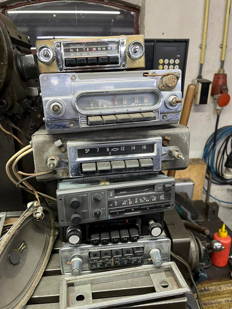 Oldtimer radios, Auto diversen, Autoradio's, Ophalen, Gebruikt