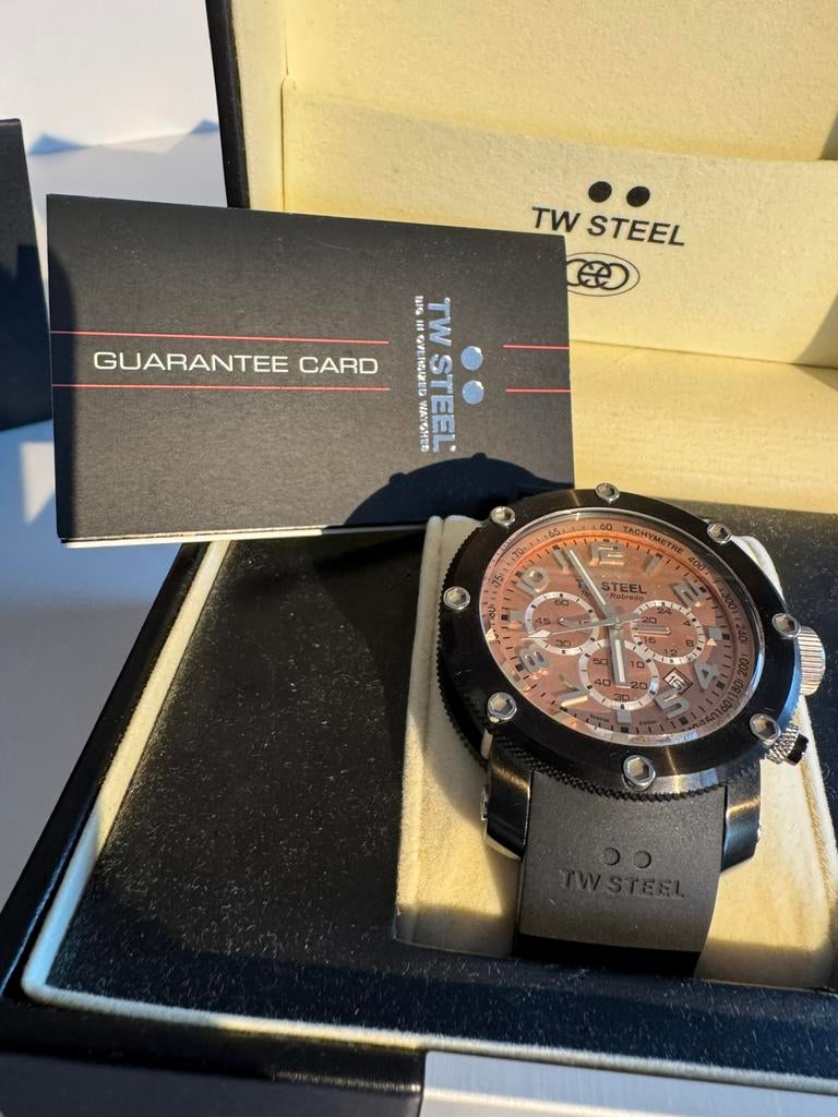 TW Steel Tommy Robredo Limited Edition, Overige merken, Staal, Polshorloge, Overige materialen