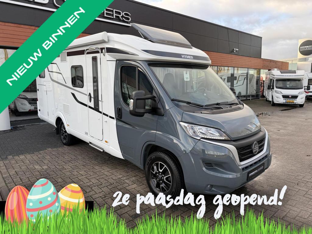 Hymer EXSIS-T 580 Enkele Bedden Luifel Fietsenrek Duo Contro, Airbags, Hymer, 6 tot 7 meter, Half-integraal