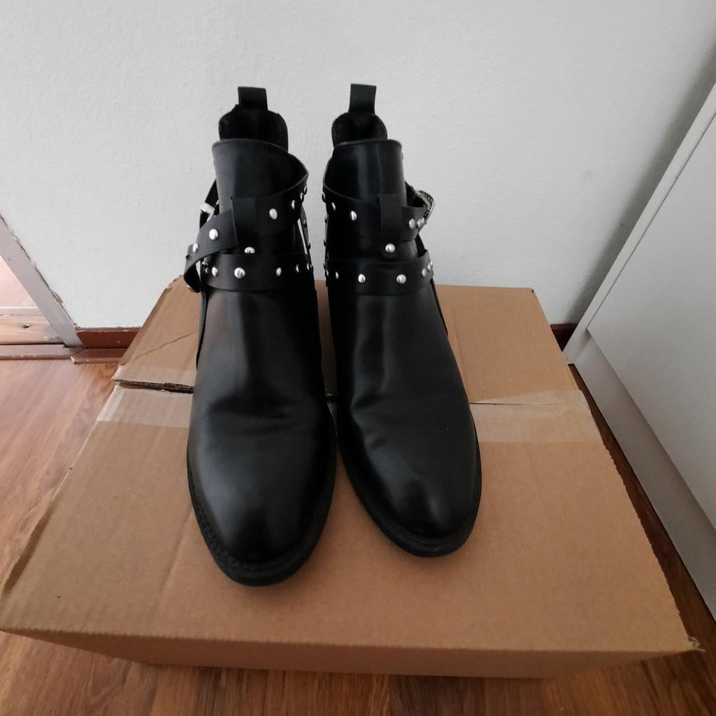 Lucky Shoes laarzen maat 39, Zwart, Lage of Enkellaarzen, Lucky Shoes, Ophalen of Verzenden