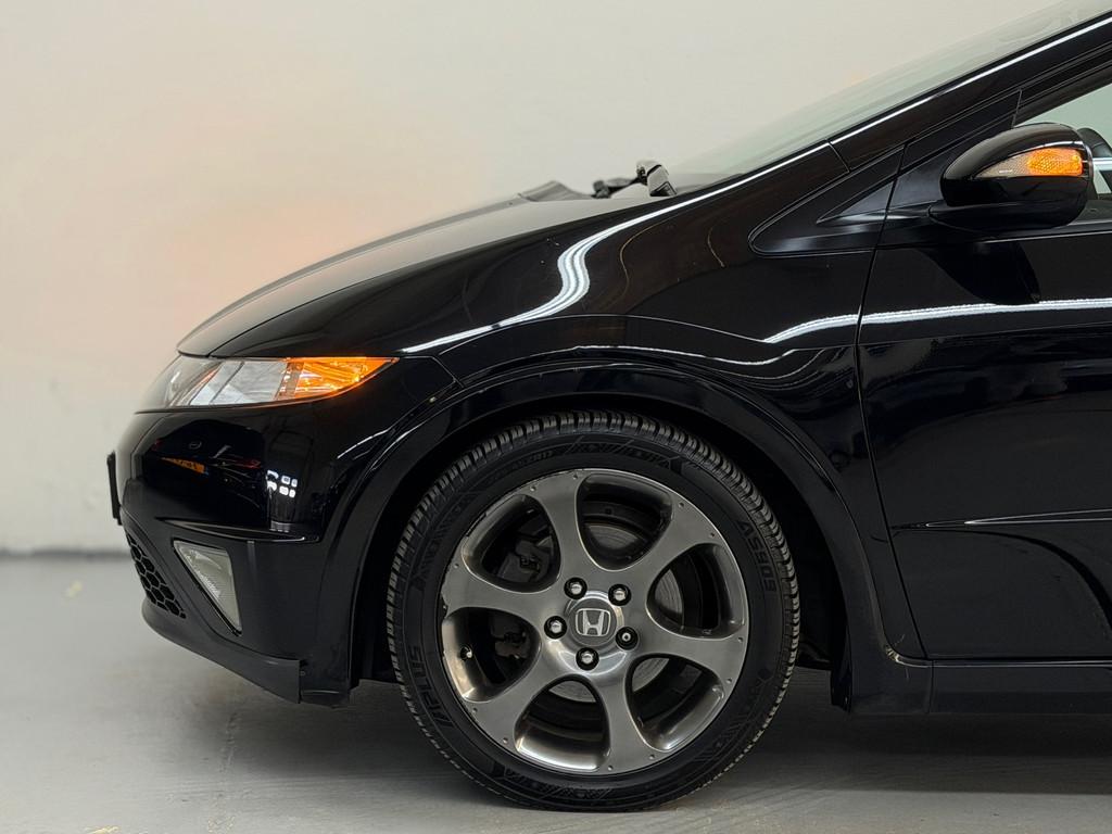 Honda Civic 1.8 Executive AUTOMAAT PANO Cruise APK Leder, Auto's, Honda, 15 km/l, Gebruikt, 4 cilinders, Zwart