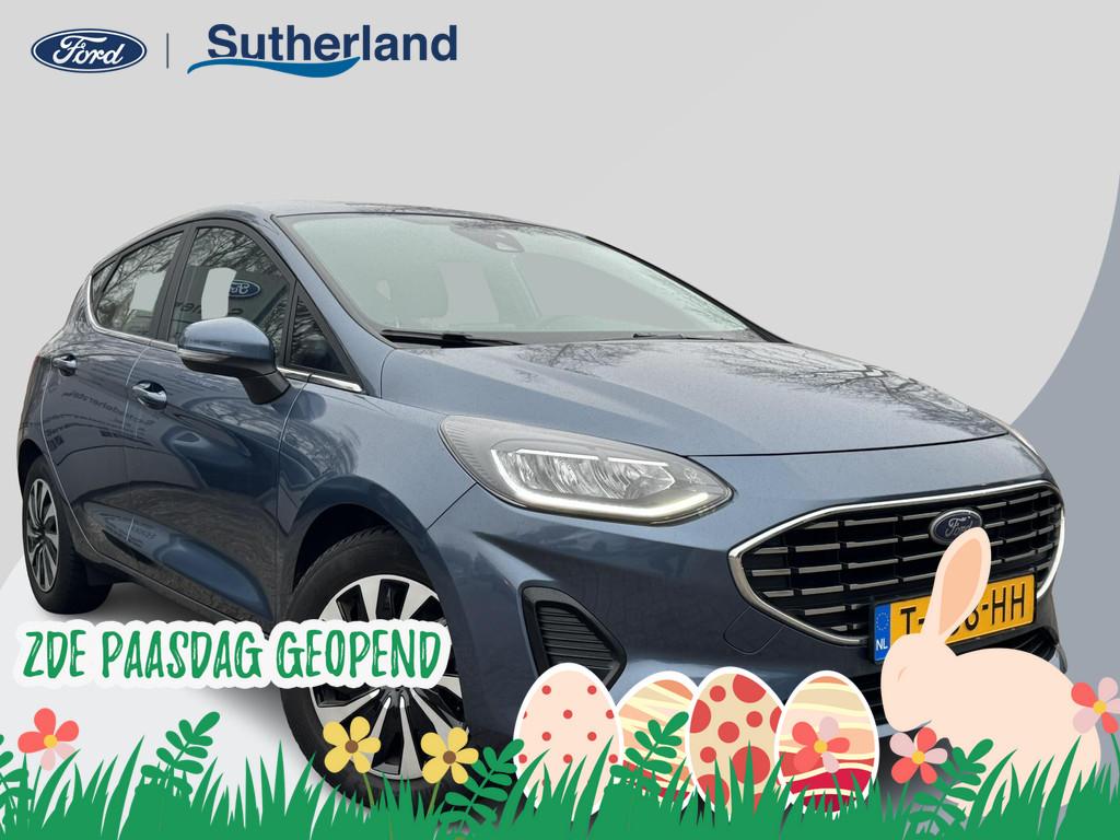 Ford Fiesta 1.0 EcoBoost Hybrid Titanium 100pk| Cruise Contr, Voorwielaandrijving, USB, Gebruikt, 1133 kg