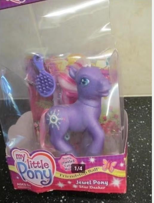 2004 MY LITTLE PONY BALL STAR DASHER Nieuw in doos, Verzenden, Nieuw