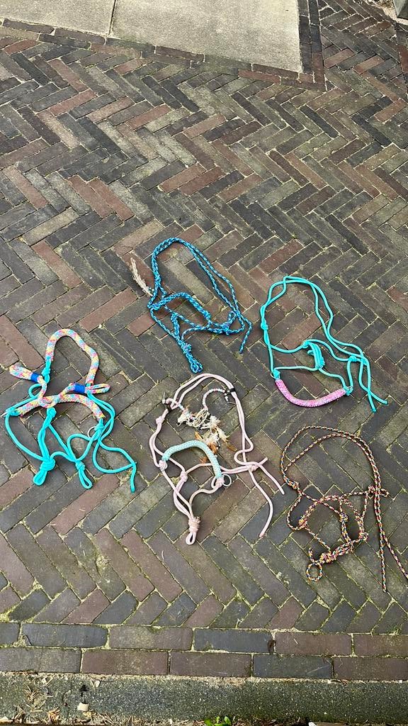 Verschillende halstertouwen, Ophalen of Verzenden, Gebruikt, Overige soorten